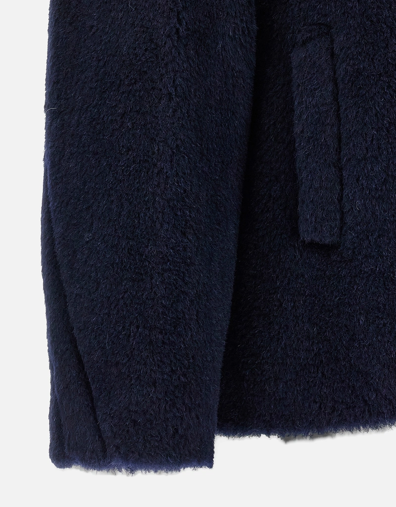 Max Mara MxmFuggito アルパカウールシルク混紡ショートコート (すべて