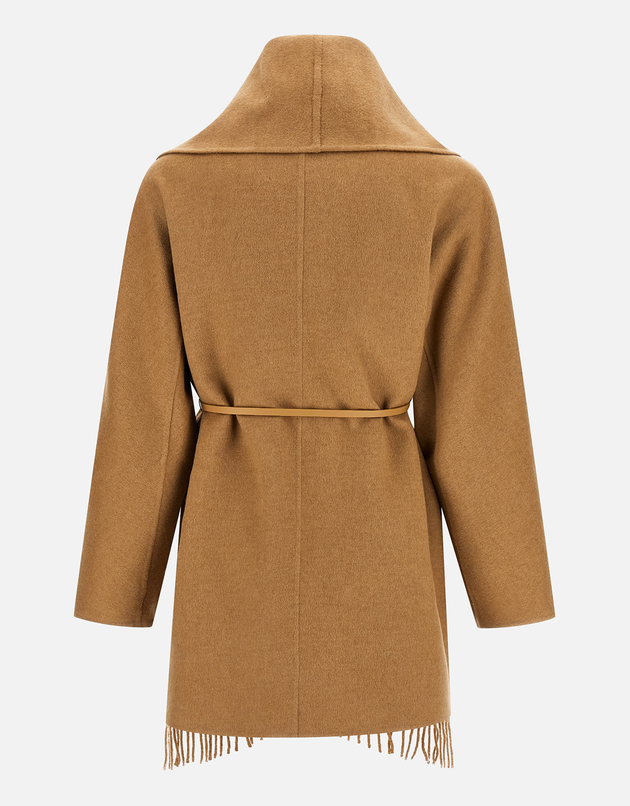 Max Mara ピュアキャメルダブルドレープコート (すべての新品) IFCHIC.COM