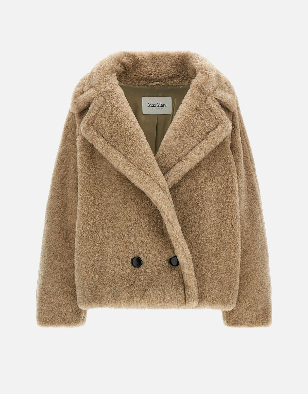 Max Mara カンブサ アルパカ カシミヤ テディショートコート (すべての