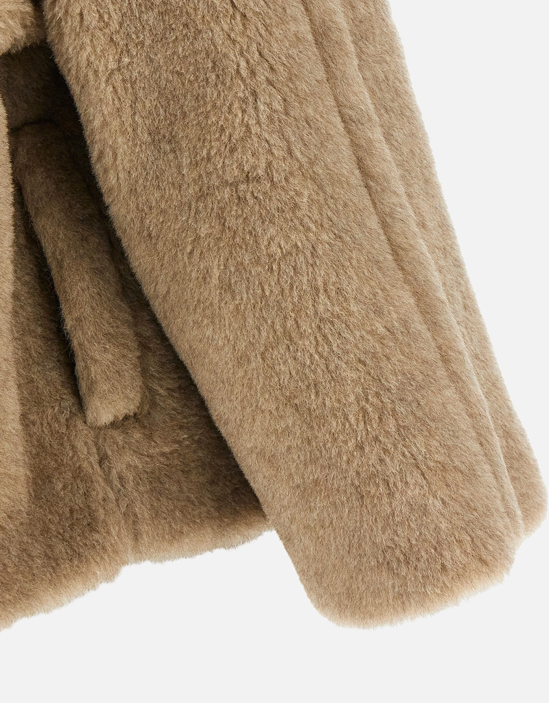 Max Mara カンブサ アルパカ カシミヤ テディショートコート (すべての