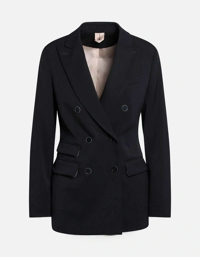 Max Mara ブルー ダブルブレスト ウールジャケット (すべての新品