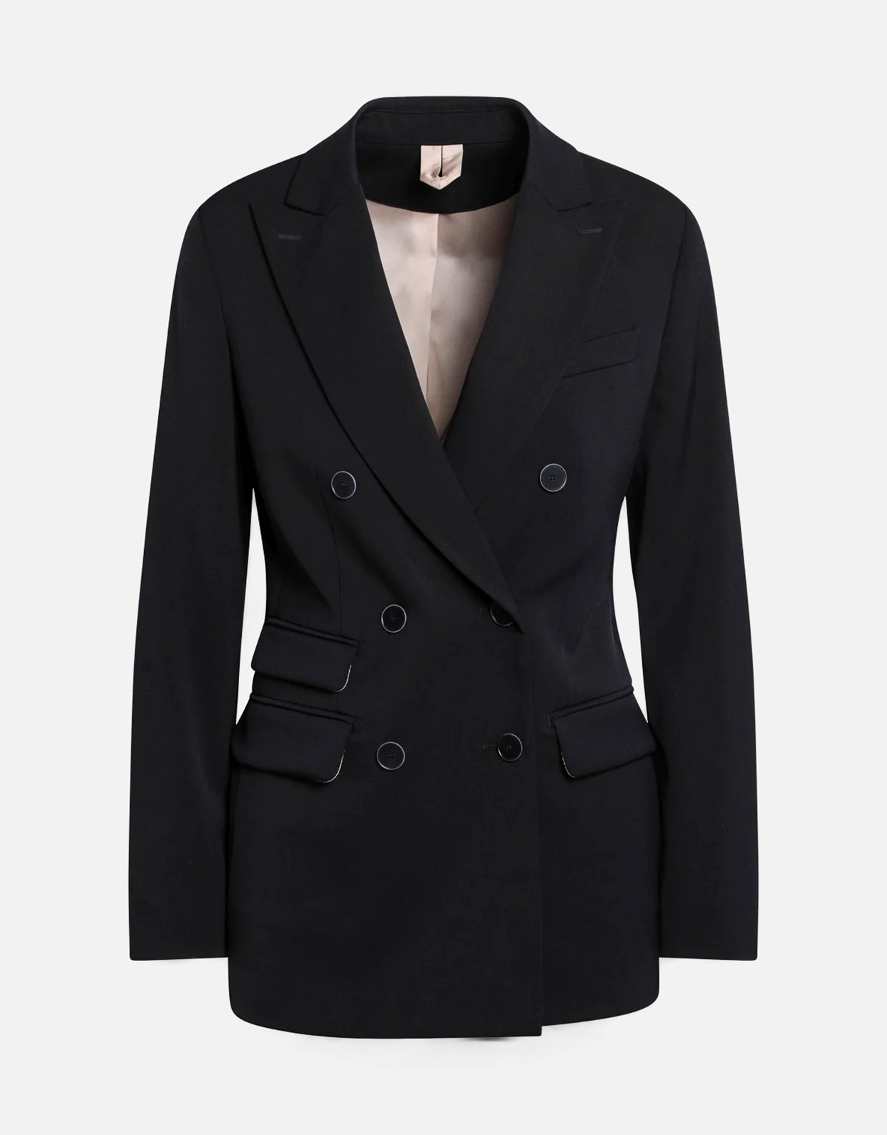 Max Mara ブルー ダブルブレスト ウールジャケット (すべての新品