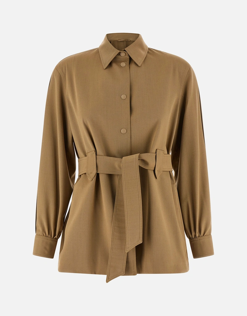 Max Mara ヴァージンウール『MxmAgenzia』シャツ (すべての新品