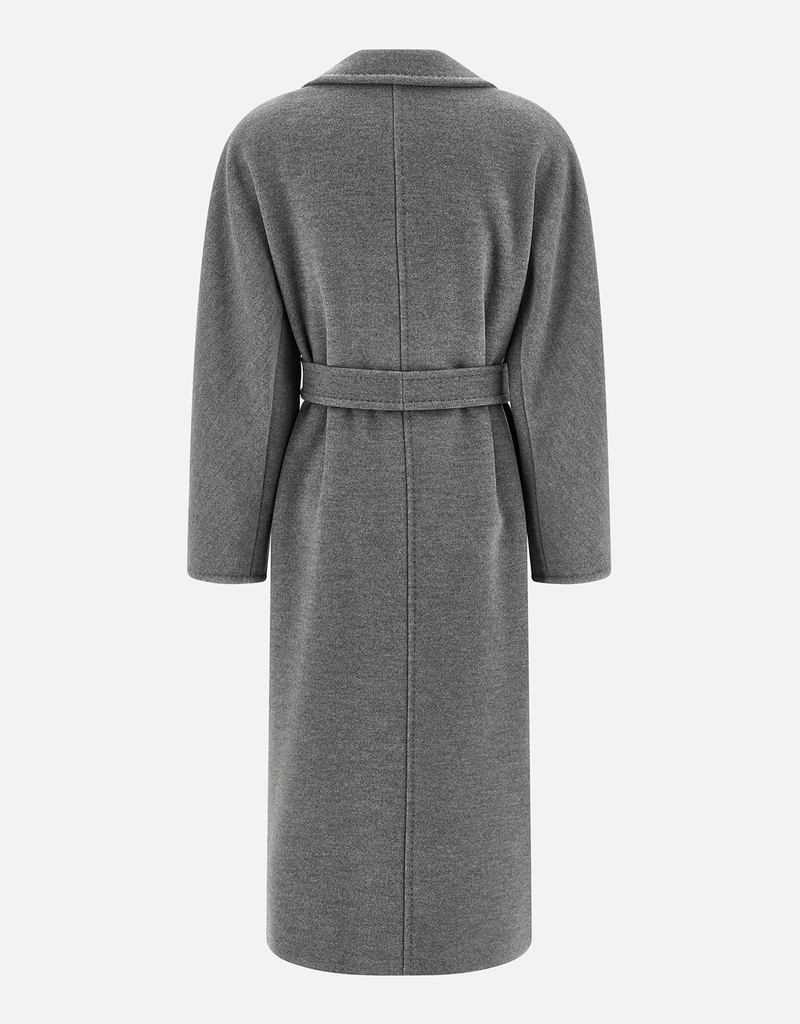 【未使用】'S Max Mara　ヴァージンウールカシミヤニット　グレージュ Max Mara ヴァージンウール カシミヤ オーバーサイズ コート (すべての