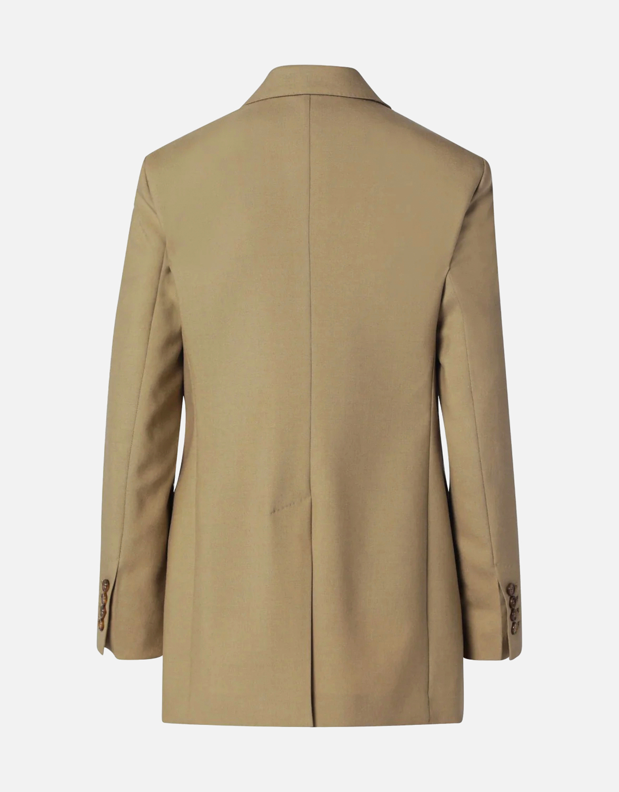 Max Mara キャメルウールブレンドダブルブレストジャケット (すべての