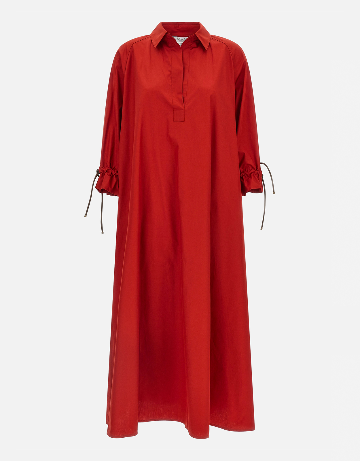 Max Mara オーバーサイズコットンポプリンフレアドレス (すべての新品