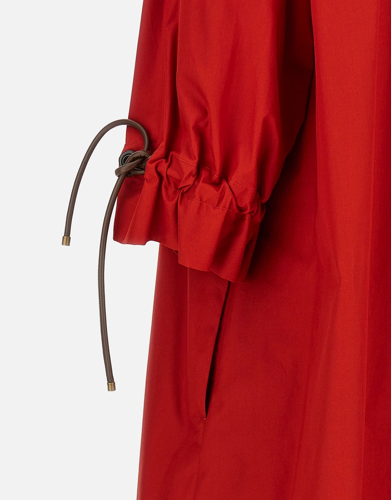 Max Mara Oversized Cotton Poplin Flared Dress (All New In) IFCHIC.COM