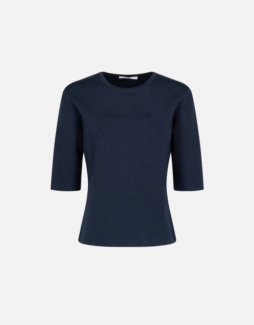 Max Mara ニットジャージー半袖トップ (すべての新品) IFCHIC.COM