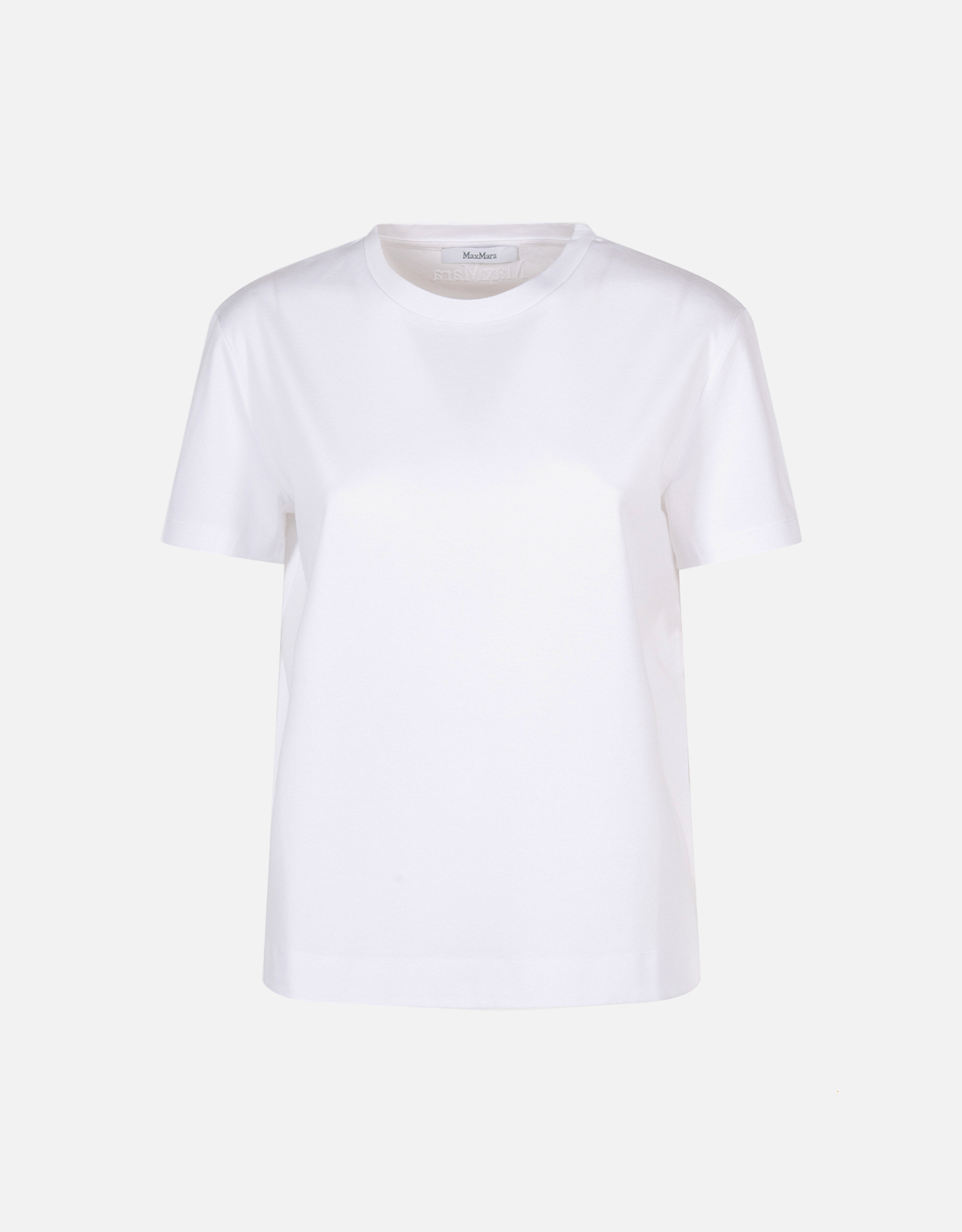 Max Mara 背中に刺繍ロゴ入りコットンTシャツ (すべての新品) IFCHIC.COM
