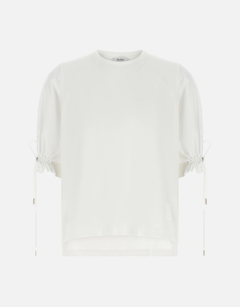 Max Mara コットン混紡テクニカルジャージーTシャツ (すべての新品