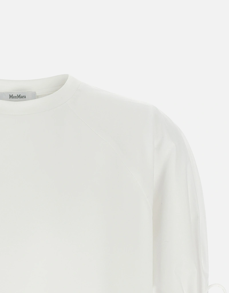 Max Mara コットン混紡テクニカルジャージーTシャツ (すべての新品
