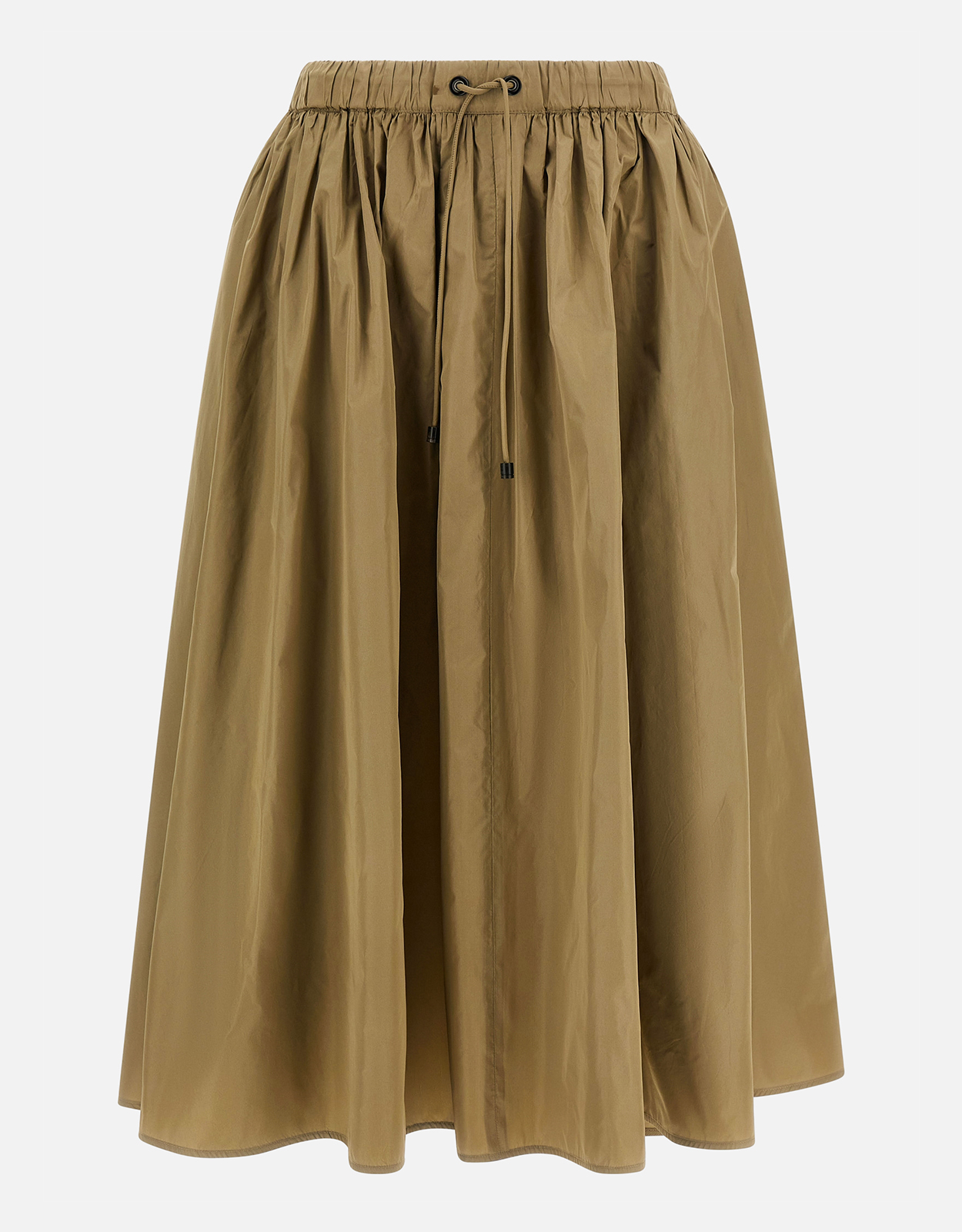 Max Mara MxmLonza シルク混タフタミディスカート (すべての新品