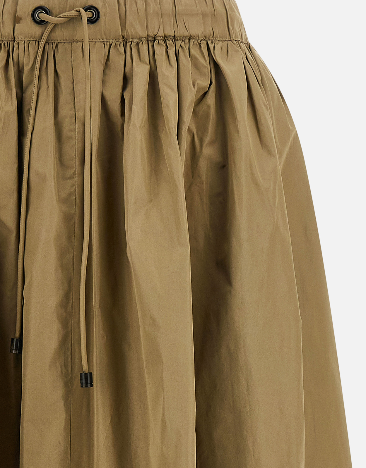 Max Mara MxmLonza シルク混タフタミディスカート (すべての新品
