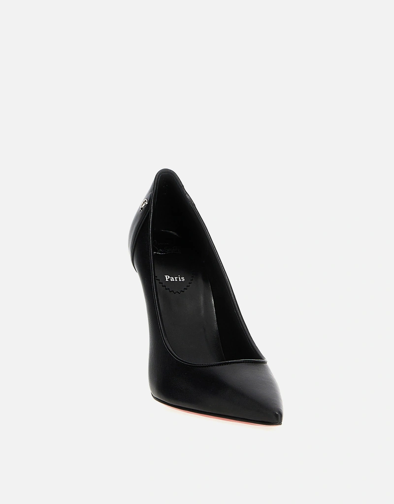 Christian Louboutin Sporty Kate ラムナッパレザー Logo ポインテッド