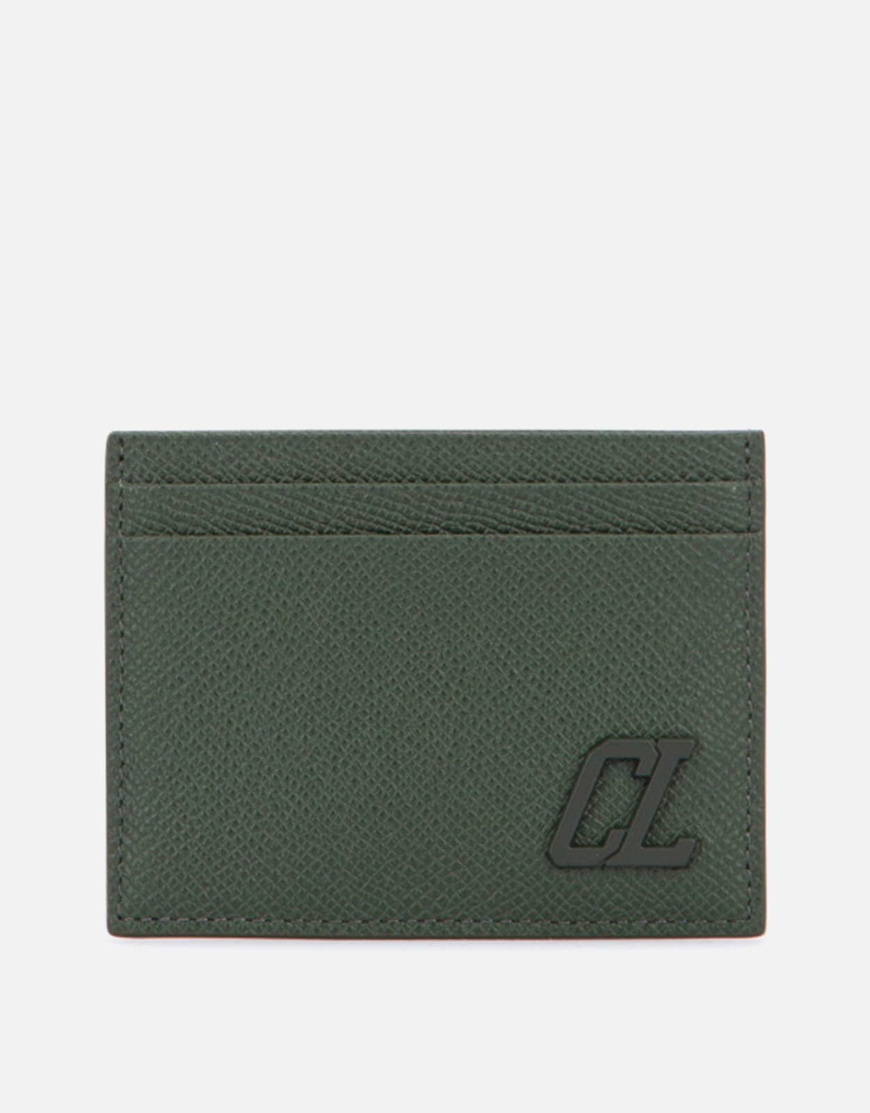 Christian Louboutin Men's Groovy Logo Plaque Cardholder　クリスチャン ルブタン メンズ グルービー ロゴ プラーク カードホルダー Christian