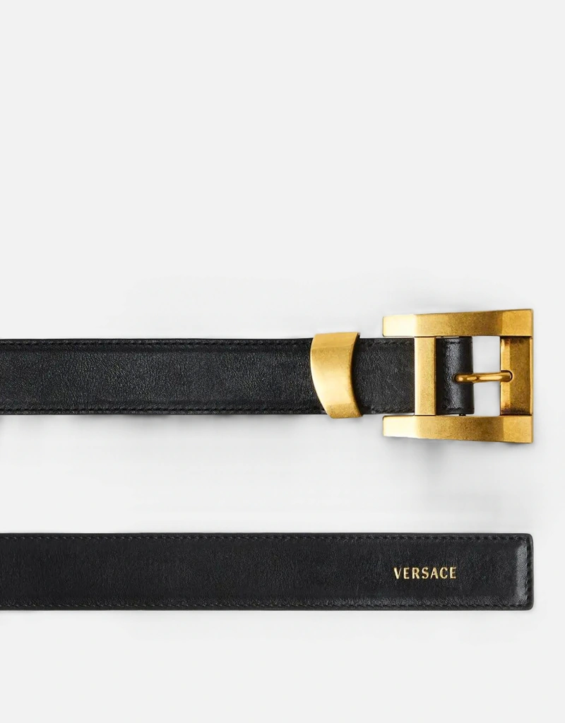 Versace カーフレザーベルト (すべての新品) IFCHIC.COM