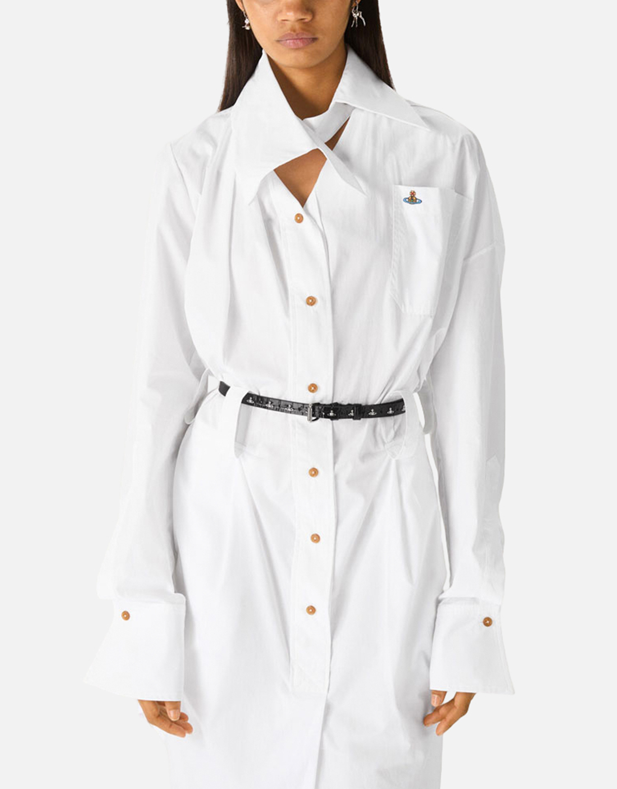 Vivienne Westwood Drunken シャツワンピース Vivienne Westwood Drunken Shirt Dress (All New In) IFCHIC.COM
