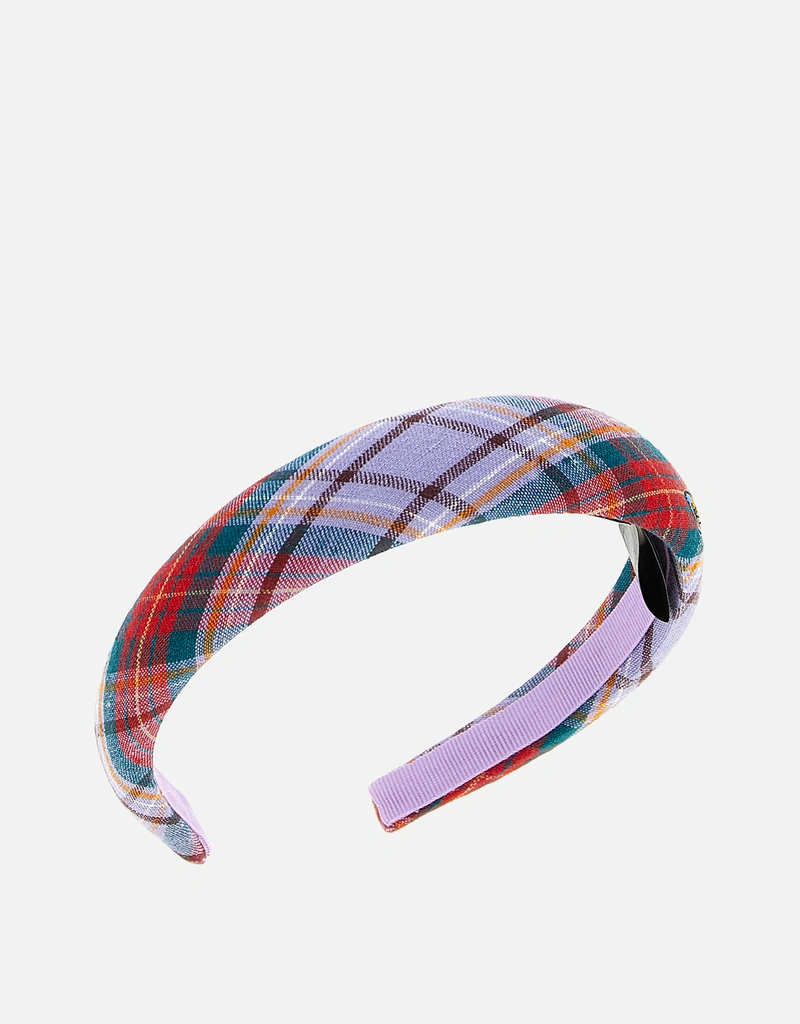 Vivienne Westwood RTW タータン Slim ヘッドバンド () IFCHIC.COM