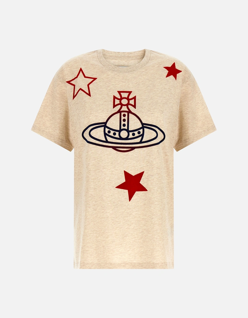 Vivienne Westwood Orb And Stars Classic T-Shirt (All New In