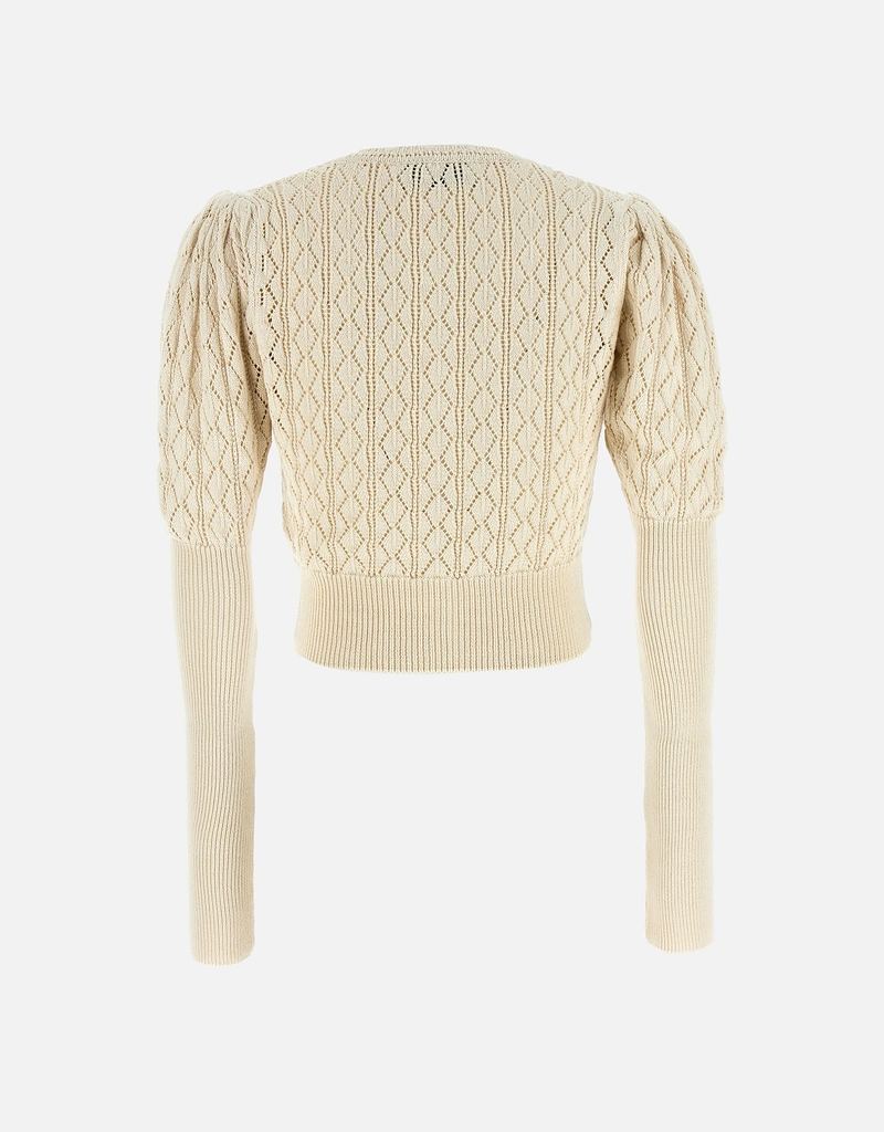 Vivienne Westwood Ella コットン Frost Flower レース クロップド