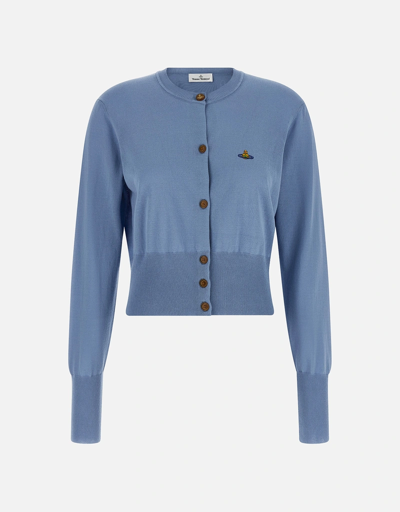 Vivienne Westwood Bea Cropped オーガニックコットン カーディガン
