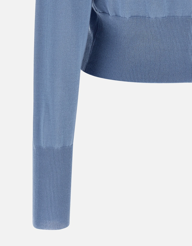 Vivienne Westwood Bea Cropped オーガニックコットン カーディガン
