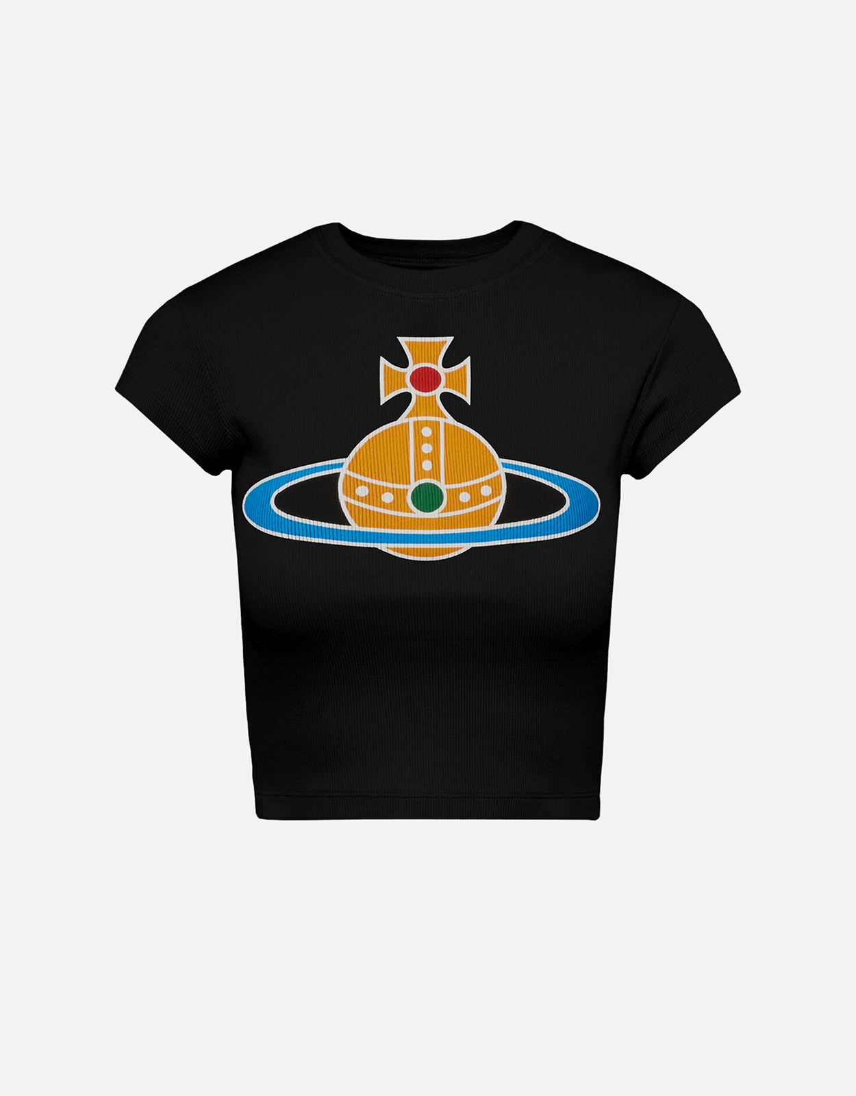 Vivienne Westwood Oversized Orb クロップド Tシャツ (トップス Vivienne Westwood Oversized Orb クロップド Tシャツ (トップス