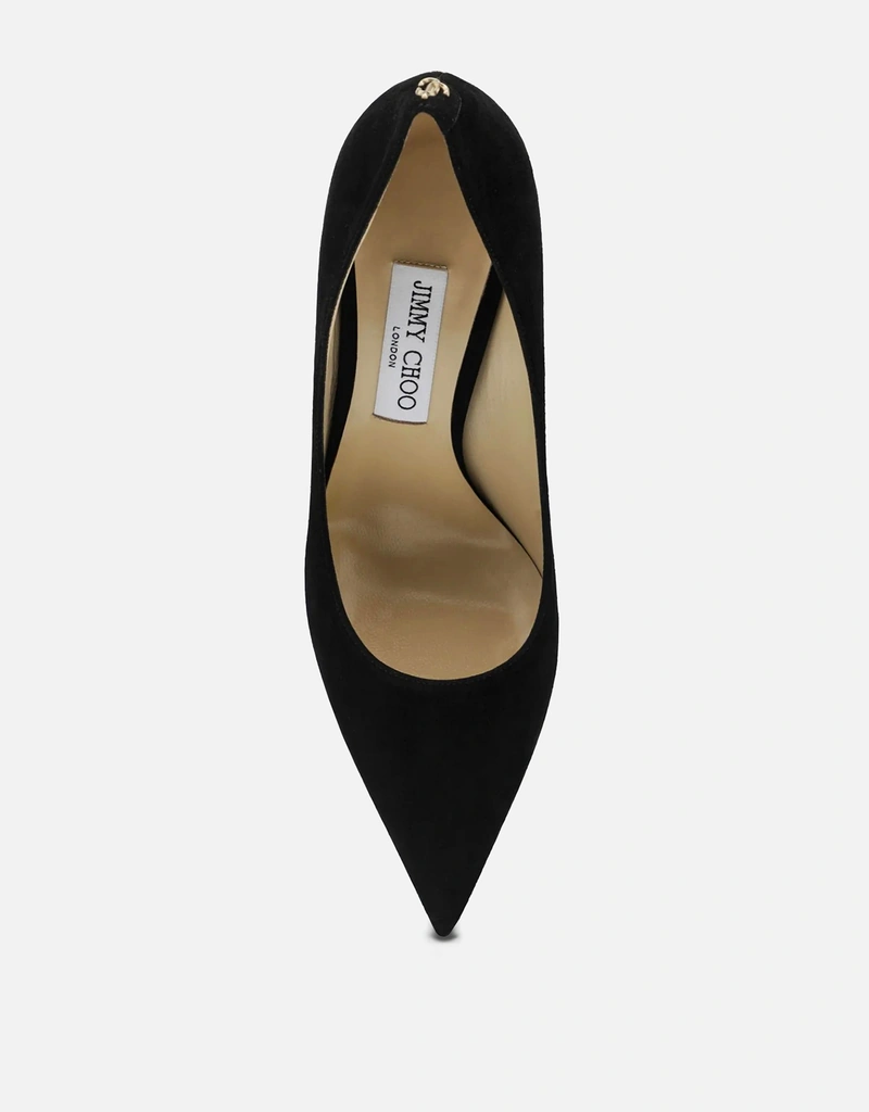 JIMMY CHOO スエード パンプス JIMMY CHOO Love 100 スエード ポインテッドトゥ パンプス (すべての