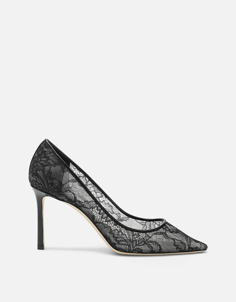 JIMMY CHOO Romy 85 レースパンプス (すべての新品) IFCHIC.COM