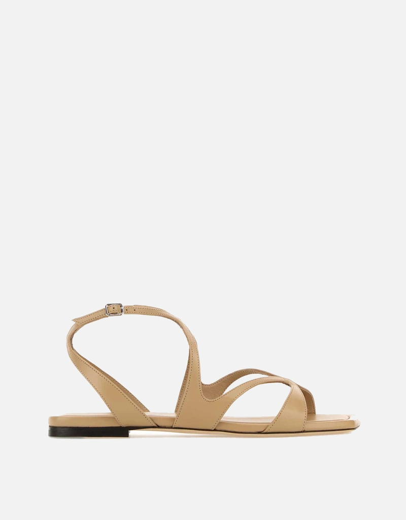 JIMMY CHOO レザーフラットシューズ () IFCHIC.COM