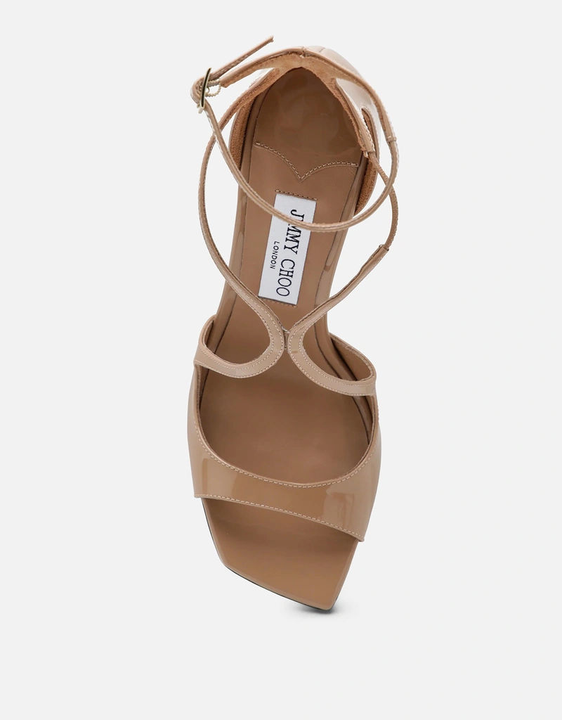 Aisaさん専用 JIMMY CHOO Azia 95 Patent Leather サンダル (すべての新品) IFCHIC.COM