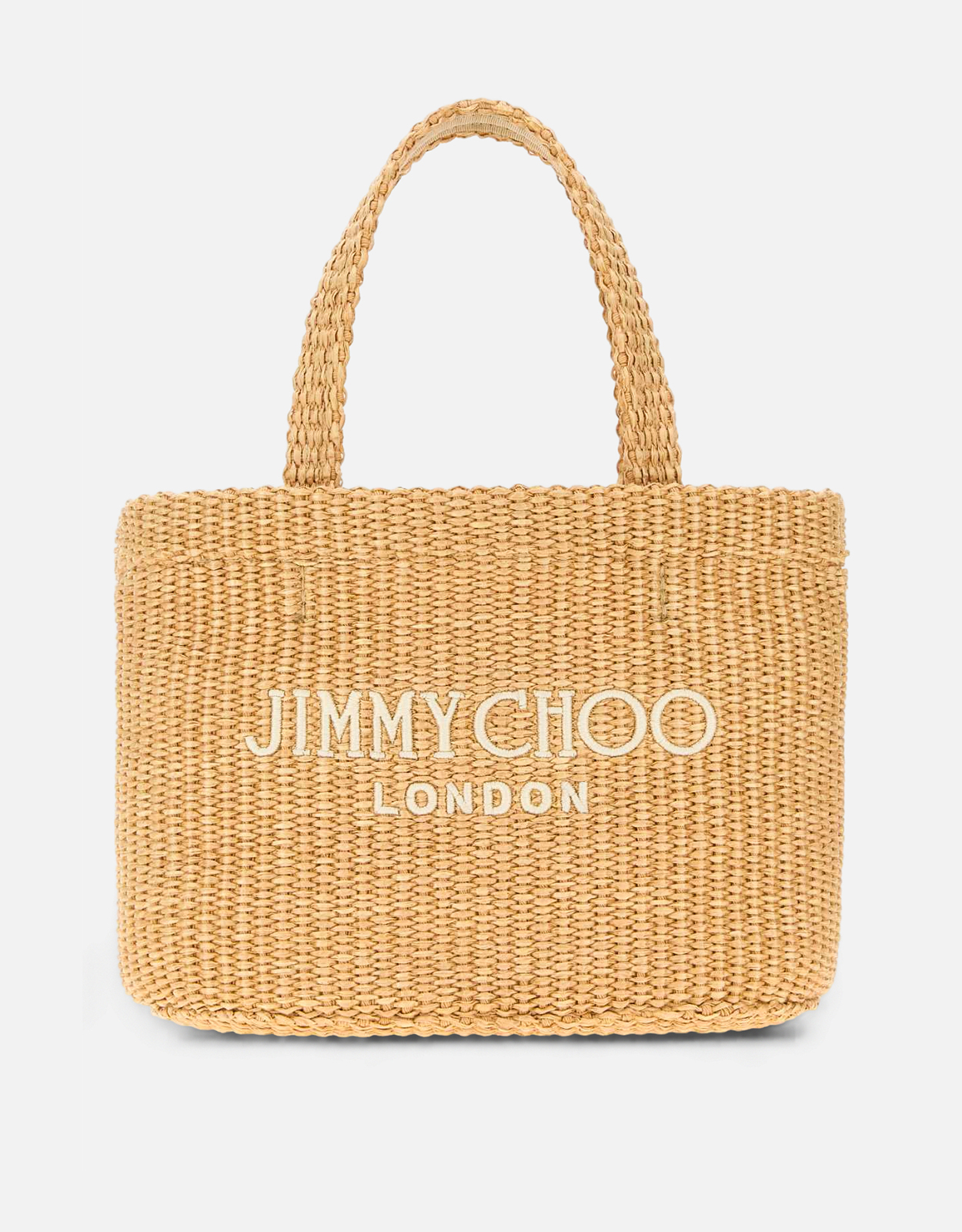 JIMMY CHOO Raffia Mini Beach Handbag　JIMMY CHOO ラフィア ミニ ビーチ ハンドバッグ JIMMY