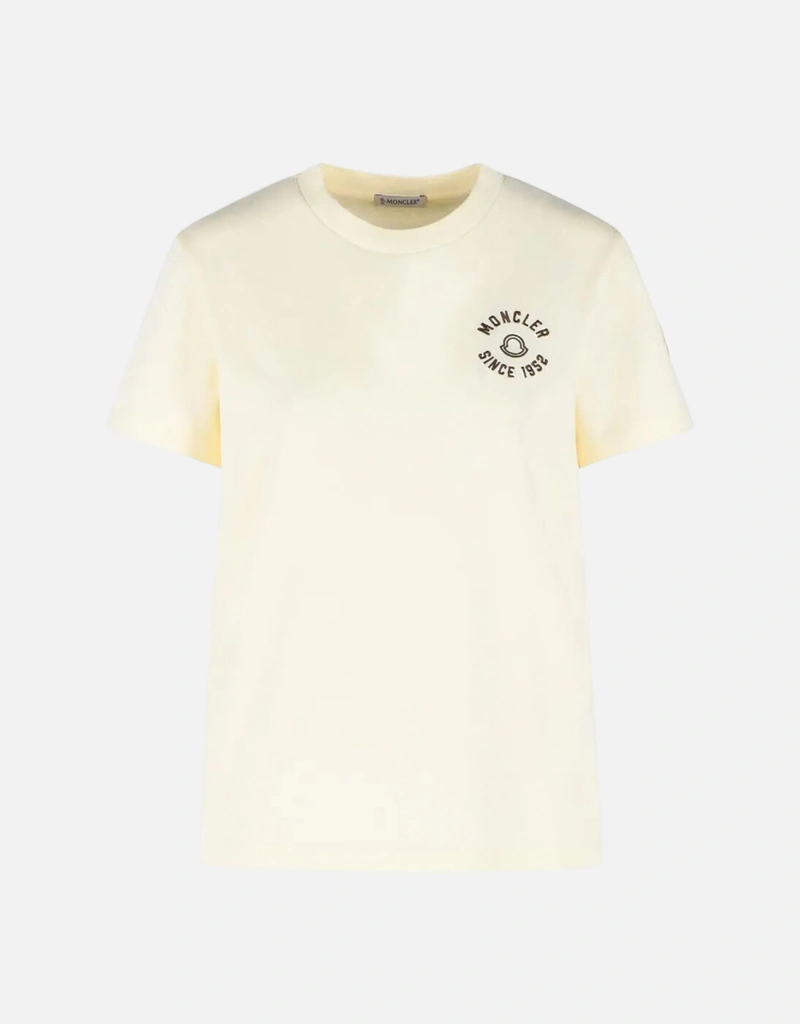 Moncler プリントロゴコットンTシャツ (すべての新品) IFCHIC.COM