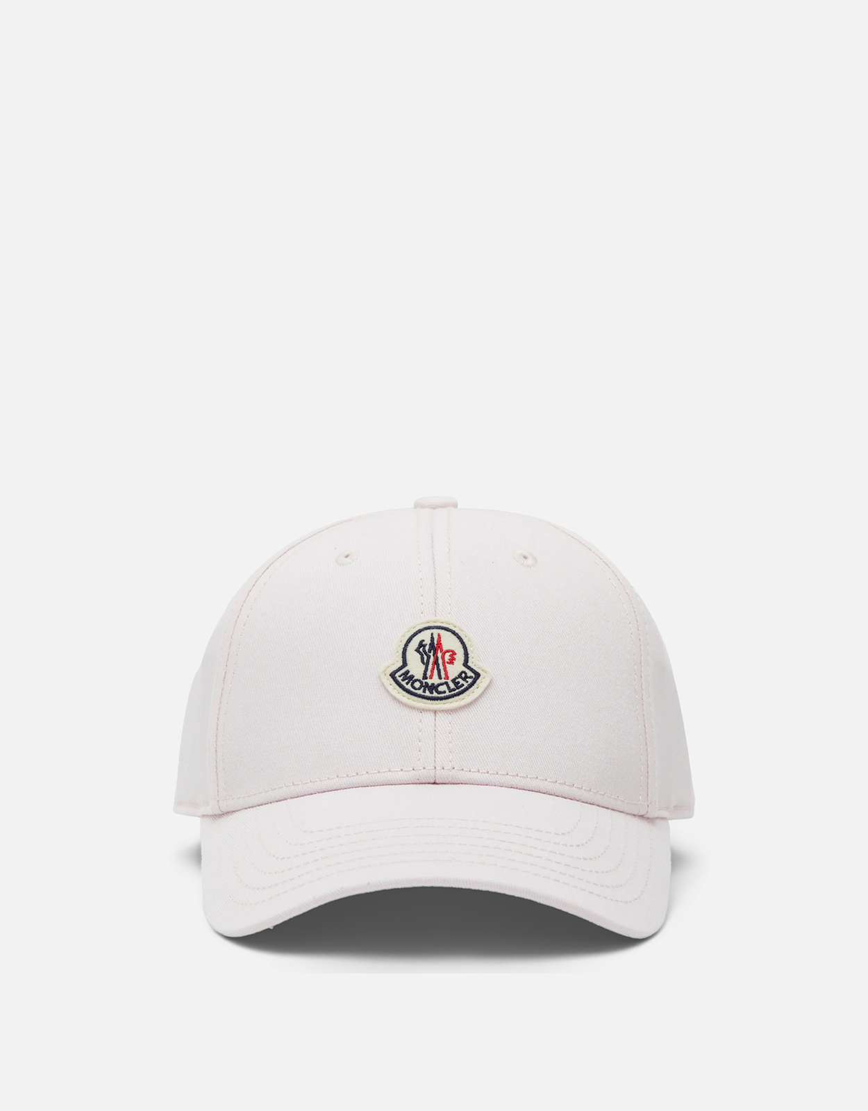 Moncler Gabardine Baseball Cap With Logo Patch　モンクレール ギャバジン ベースボール キャップ ロゴ パッチ付き Moncler