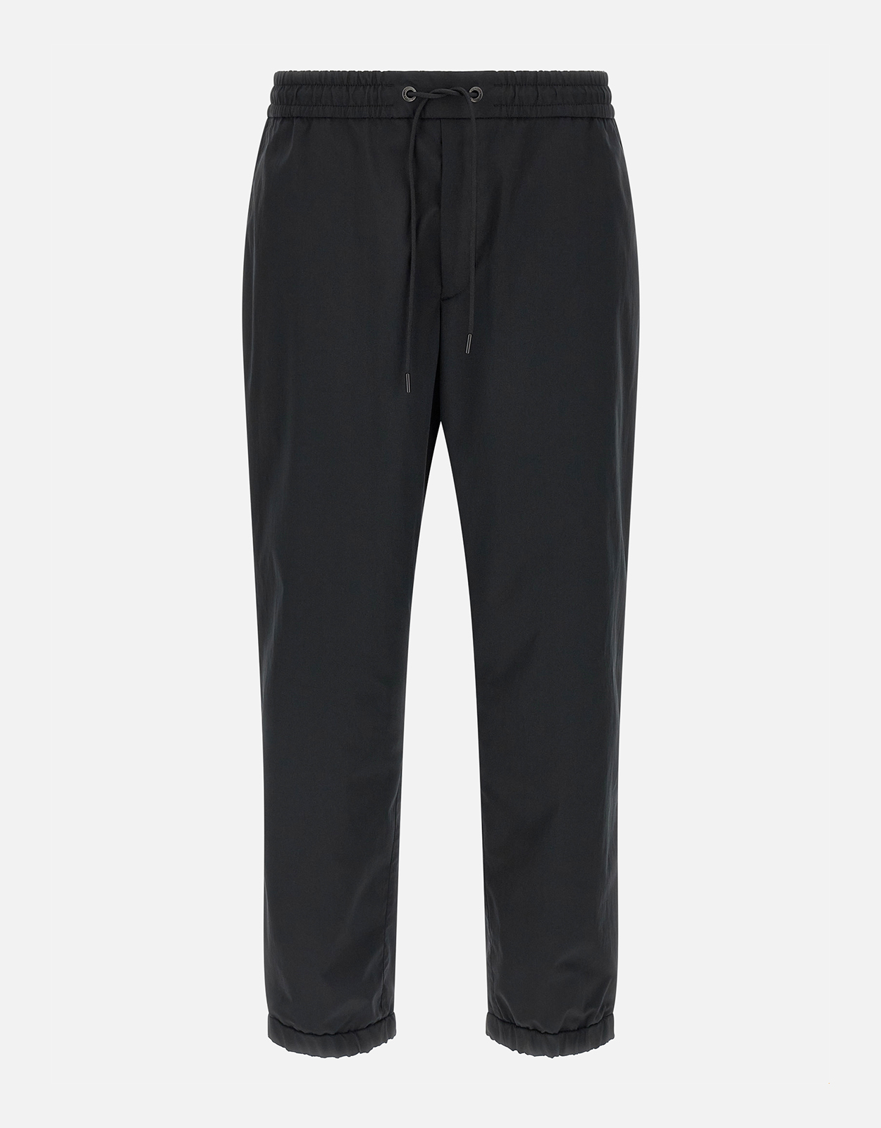 Moncler Men's Grosgrain Tape Stretch Polyester Straight-Leg Joggers - IT 34 Moncler