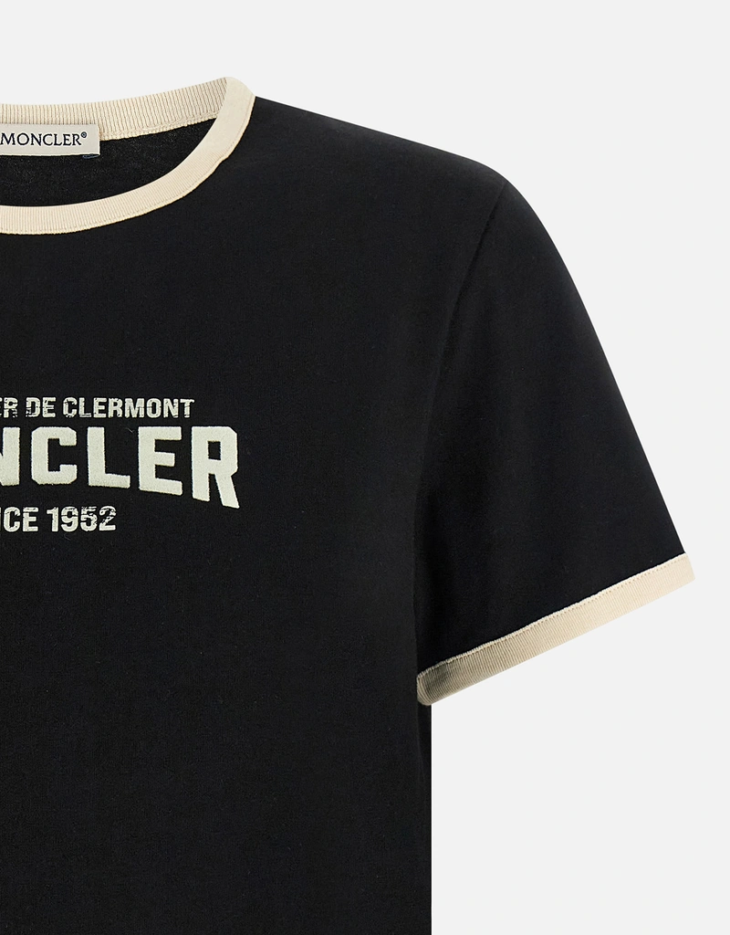 Moncler フロックロゴジャージーTシャツ (すべての新品) IFCHIC.COM