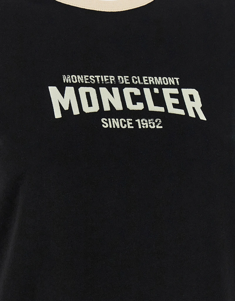 Moncler フロックロゴジャージーTシャツ (すべての新品) IFCHIC.COM