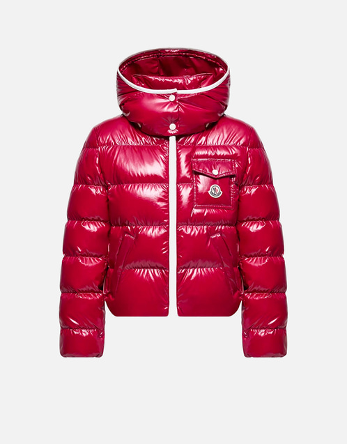 Moncler Andro ショート 取り外し可能 フード付き ダウンジャケット