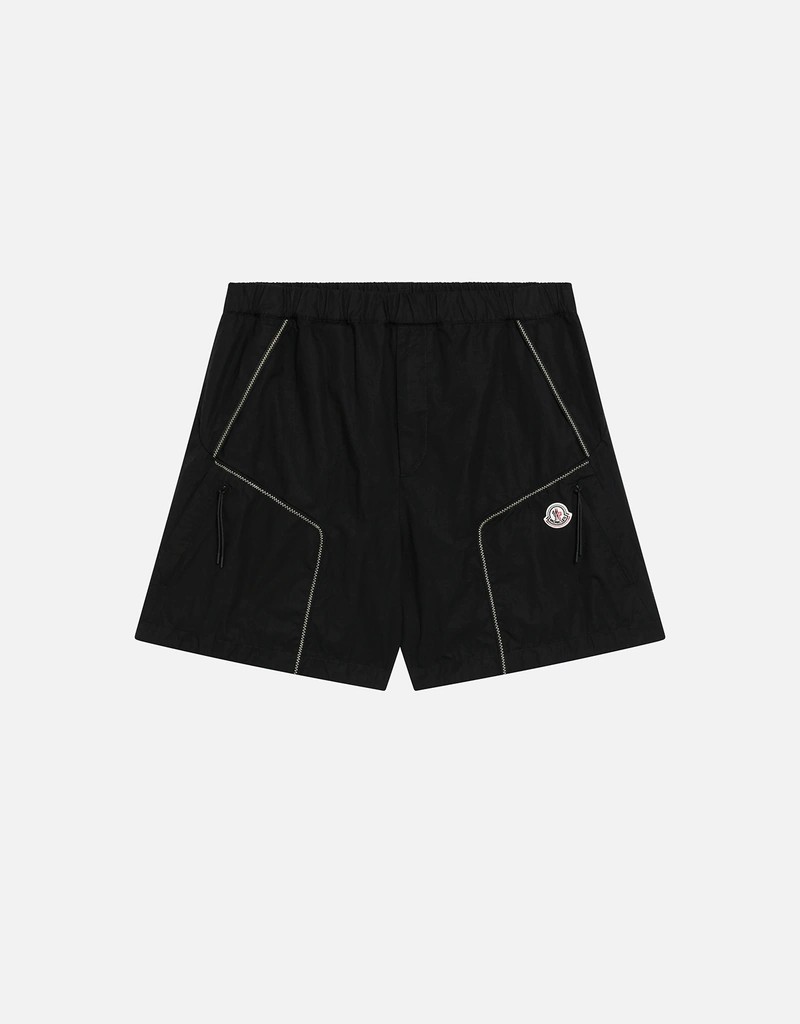 M*M様 MONCLER ブラック カーゴショートパンツ　サイズ50 Moncler コットンギャバジン カーゴショーツ (ショートパンツ) IFCHIC.COM