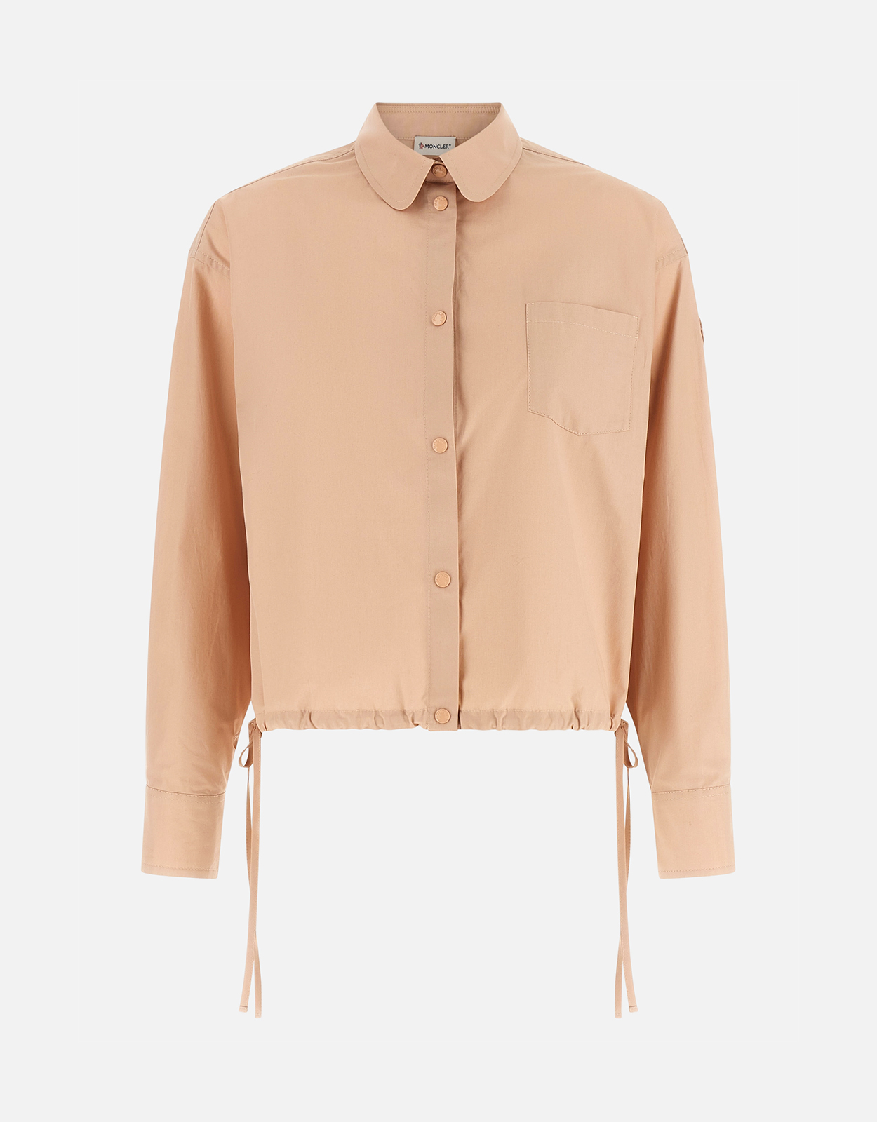 Moncler Cotton Poplin Cropped Shirt - IT 34 Moncler