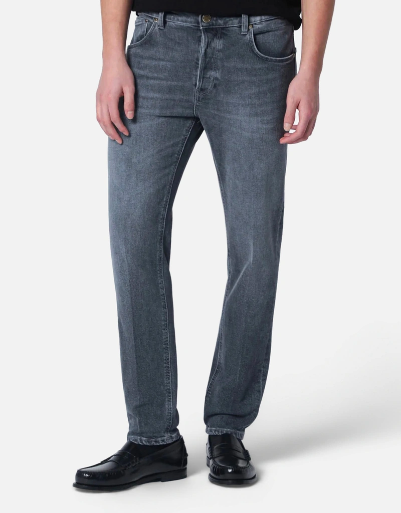 Pt Torino メンズ Reggae ブラック デニム ジーンズ (すべての新品