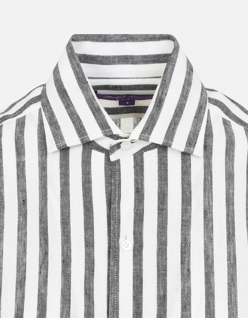 POLO RALPH LAUREN リラックスフィット ストライプ リネンシャツ POLO RALPH LAUREN（ポロ ラルフ ローレン）の「リラックス フィット
