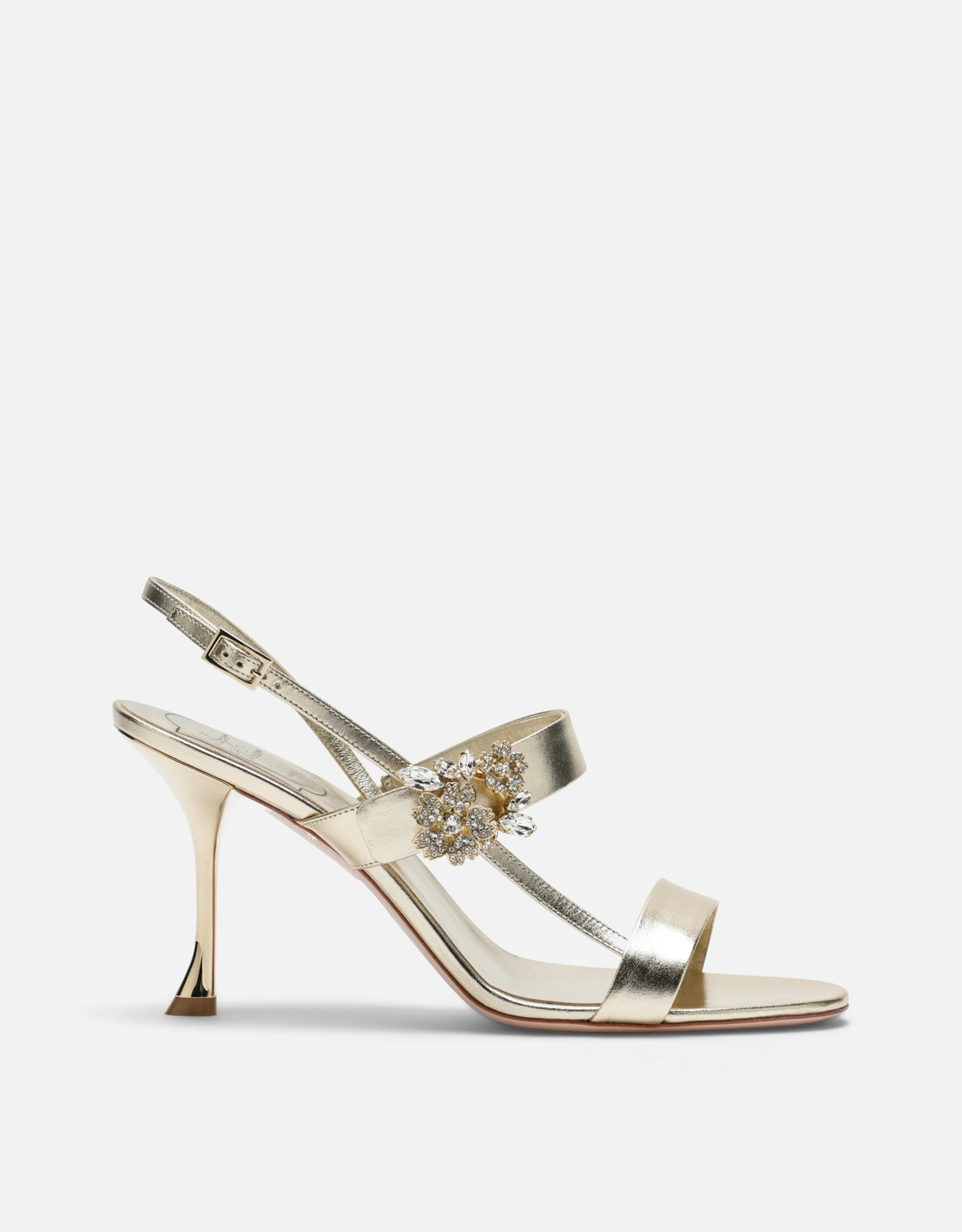 Roger Vivier Efflorescence Leather Sandals - IT 36　ロジェ ヴィヴィエ エフロレッセンス レザー サンダル - IT 36 Roger
