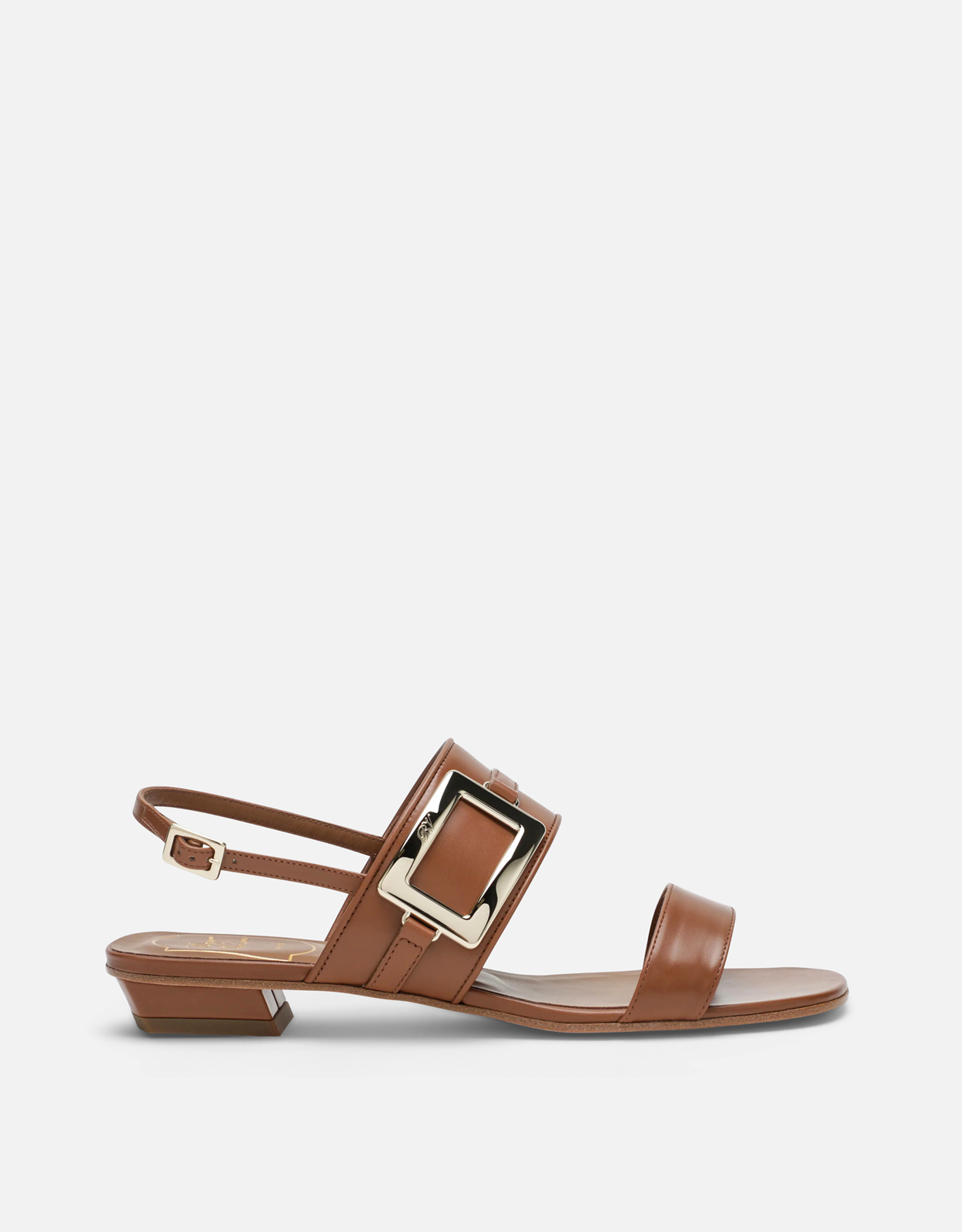 Roger Vivier Belle Vivier Leather Mules - IT 36