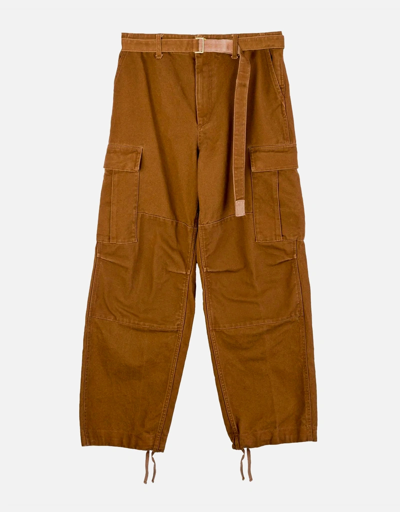 sacai カーゴパンツ Sacai ストレート カーゴパンツ | ブラック | FARFETCH JP