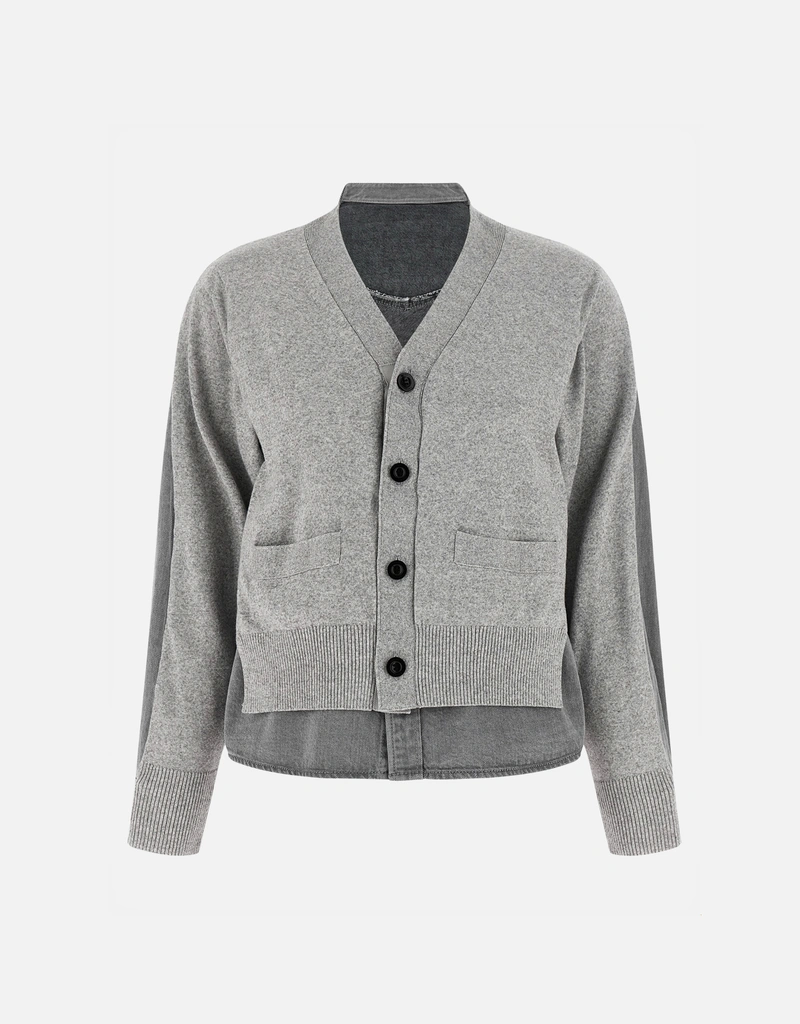 Sacai シャツカーディガン (すべての新品) IFCHIC.COM