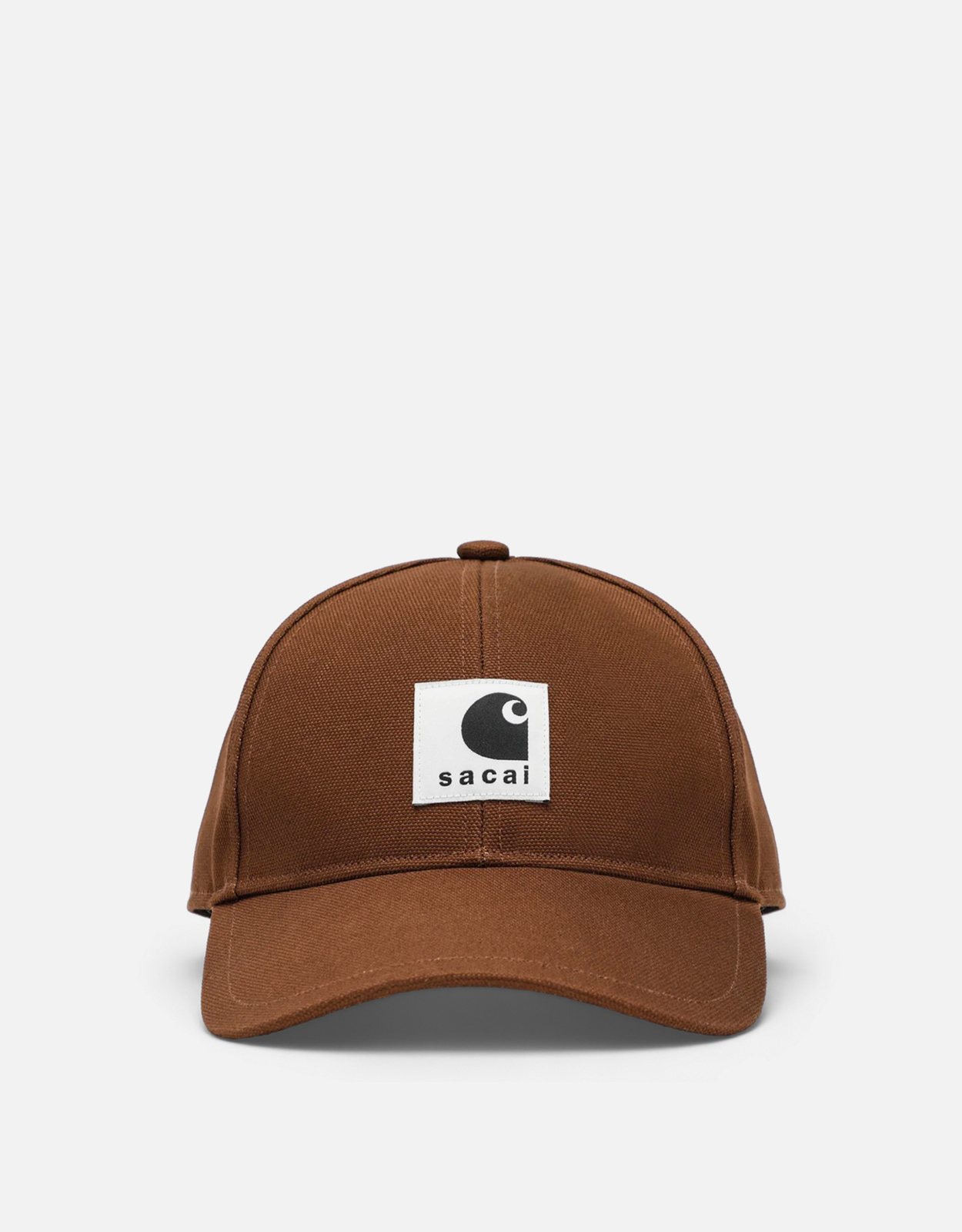 Sacai Sacai Beige Cotton Logo Patch Baseball Cap　Sacai サカイ ベージュ コットン ロゴ パッチ ベースボール キャップ Sacai