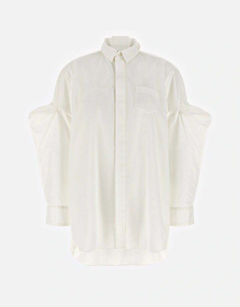 あ*様 sacai コットンポプリンフーディシャツ サイズ2 Sacai ポプリンコンフォートフィットシャツ (すべての新品) IFCHIC.COM