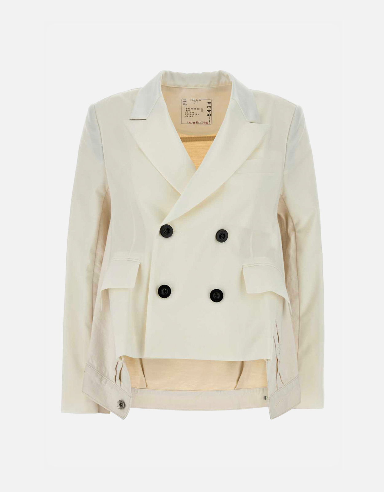Sacai Wool Suiting X Denim Jacket (全部新品) ｜IFCHIC台灣官網