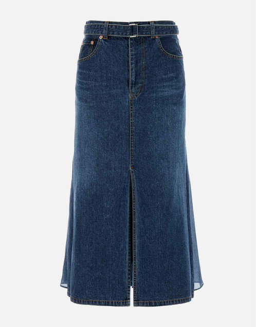 Sacai デニムスカート (すべての新品) IFCHIC.COM